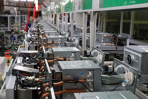 菲思盾壁掛爐進(jìn)口自動化生產(chǎn)線